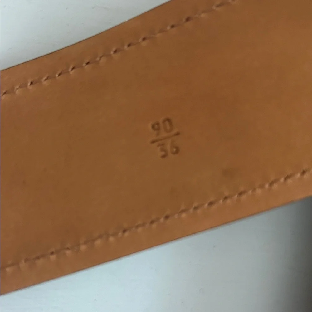 Prada Tan Leather women's Belt - Picture 6 of 12